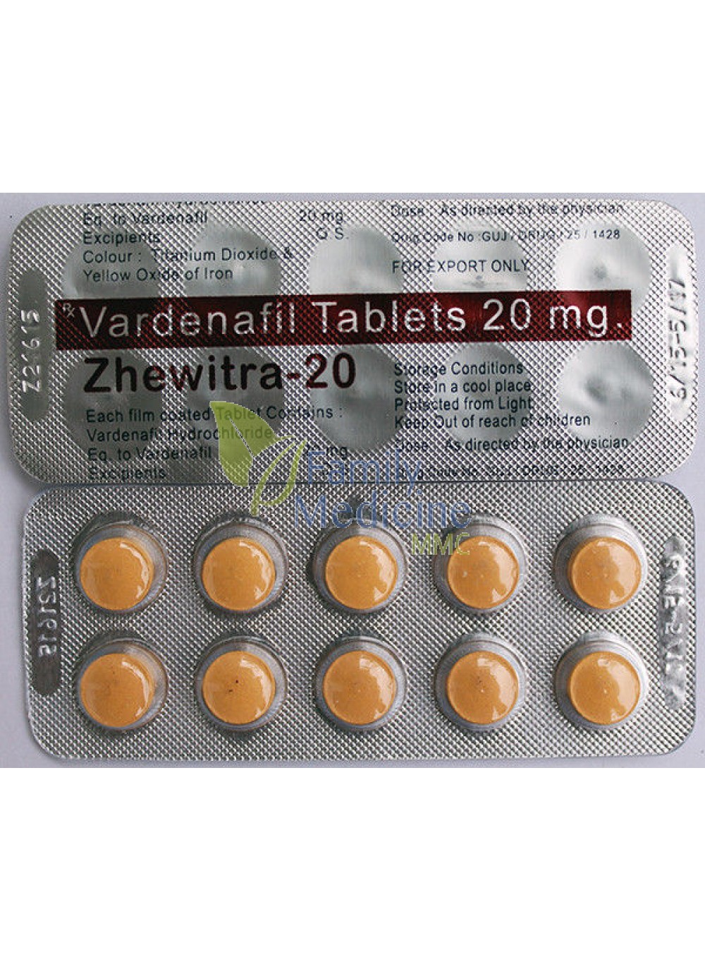 Buy Zhewitra (Vardenafil HCL) 20mg | Generic Levitra ...