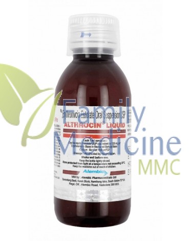 ALTHROCIN Liquid (Erythromycin Estolate 125mg) 60ml 