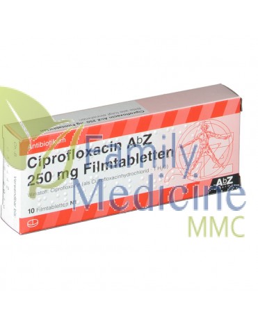 Ciprofloxacin (Generic Cipro) 250mg 