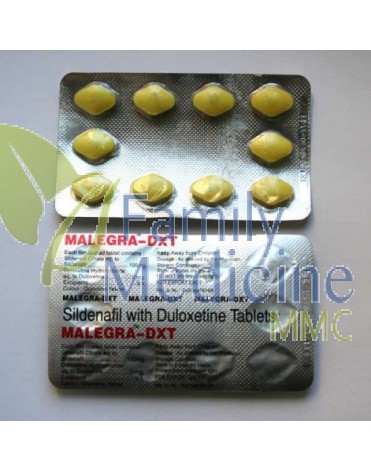 Malegra DXT (Sildenafil + Duloxetine) 100mg+30mg 