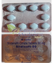 Sildisoft (Generic Viagra) 50mg 