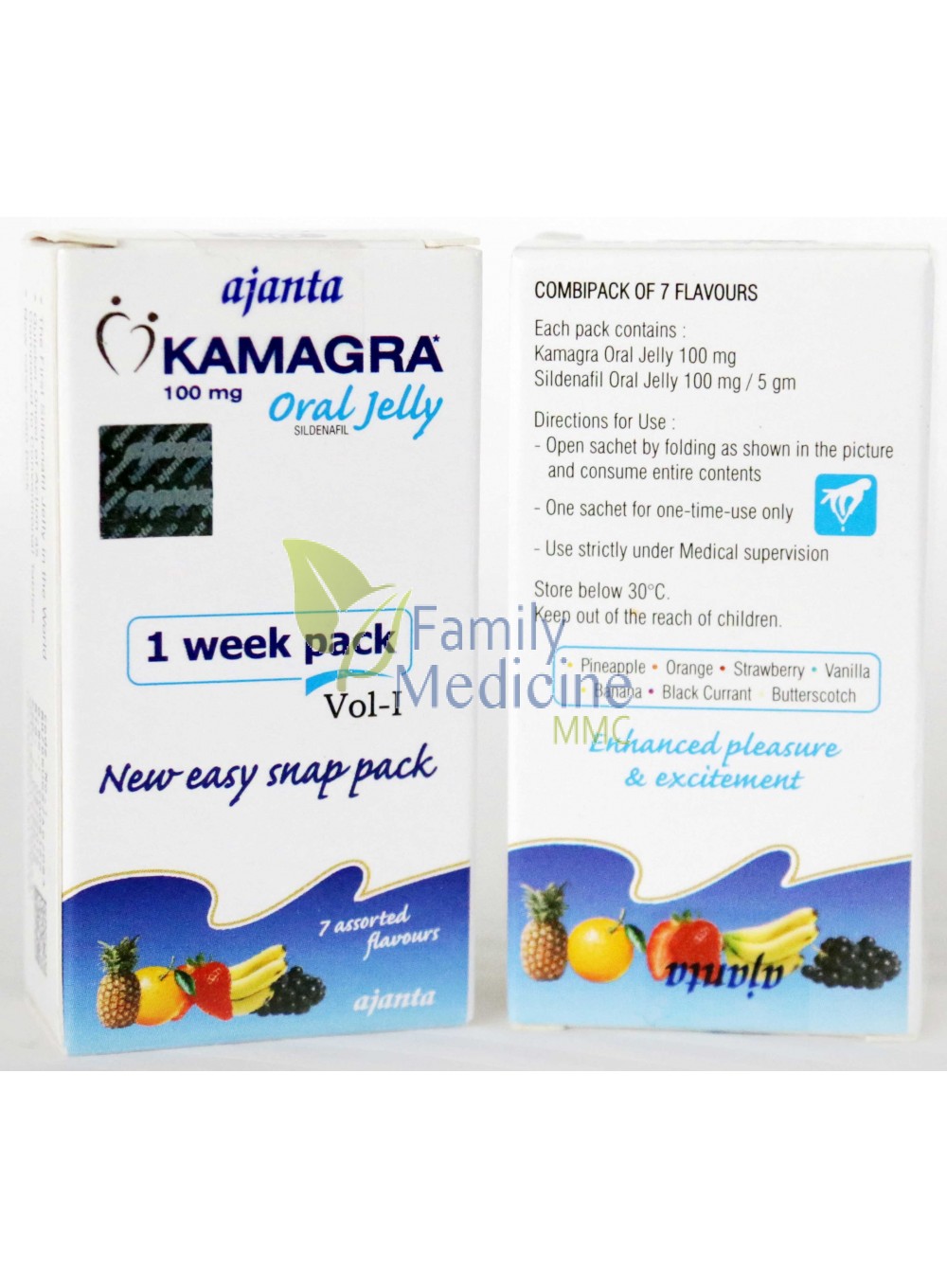 Buy Kamagra Oral Jelly (Sildenafil Citrate) 100mg