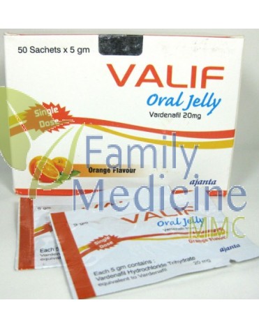 Valif Oral Jelly (Generic Viagra) 20mg 